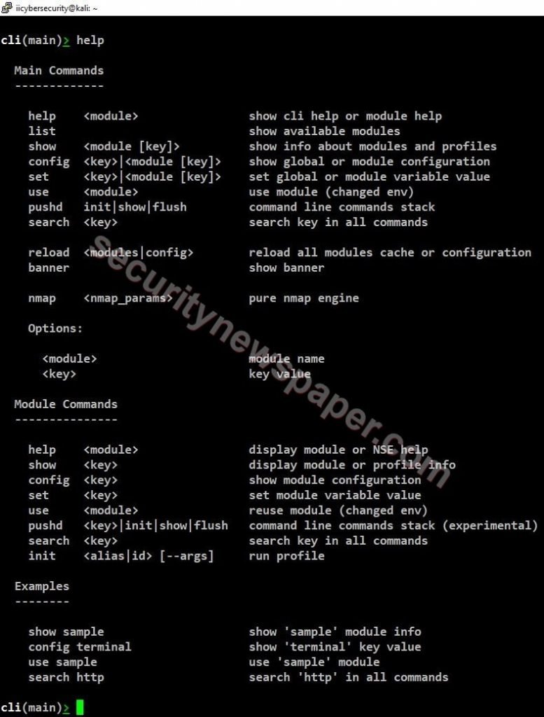 Sandmap - Help
